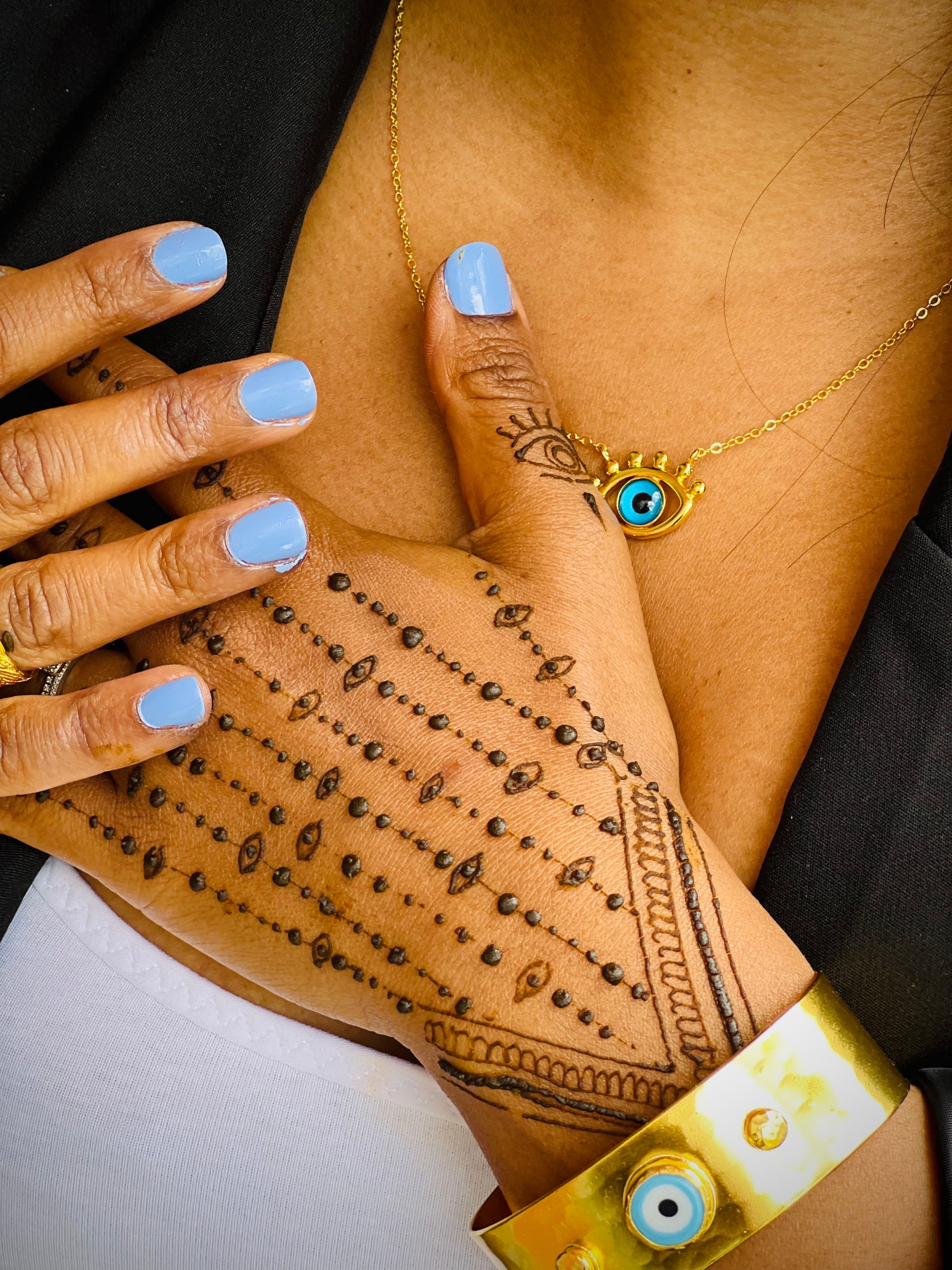 Unveiling the Mysteries of the Nazar (Evil Eye): Henna and Jewellery as Powerful Warding Talismans