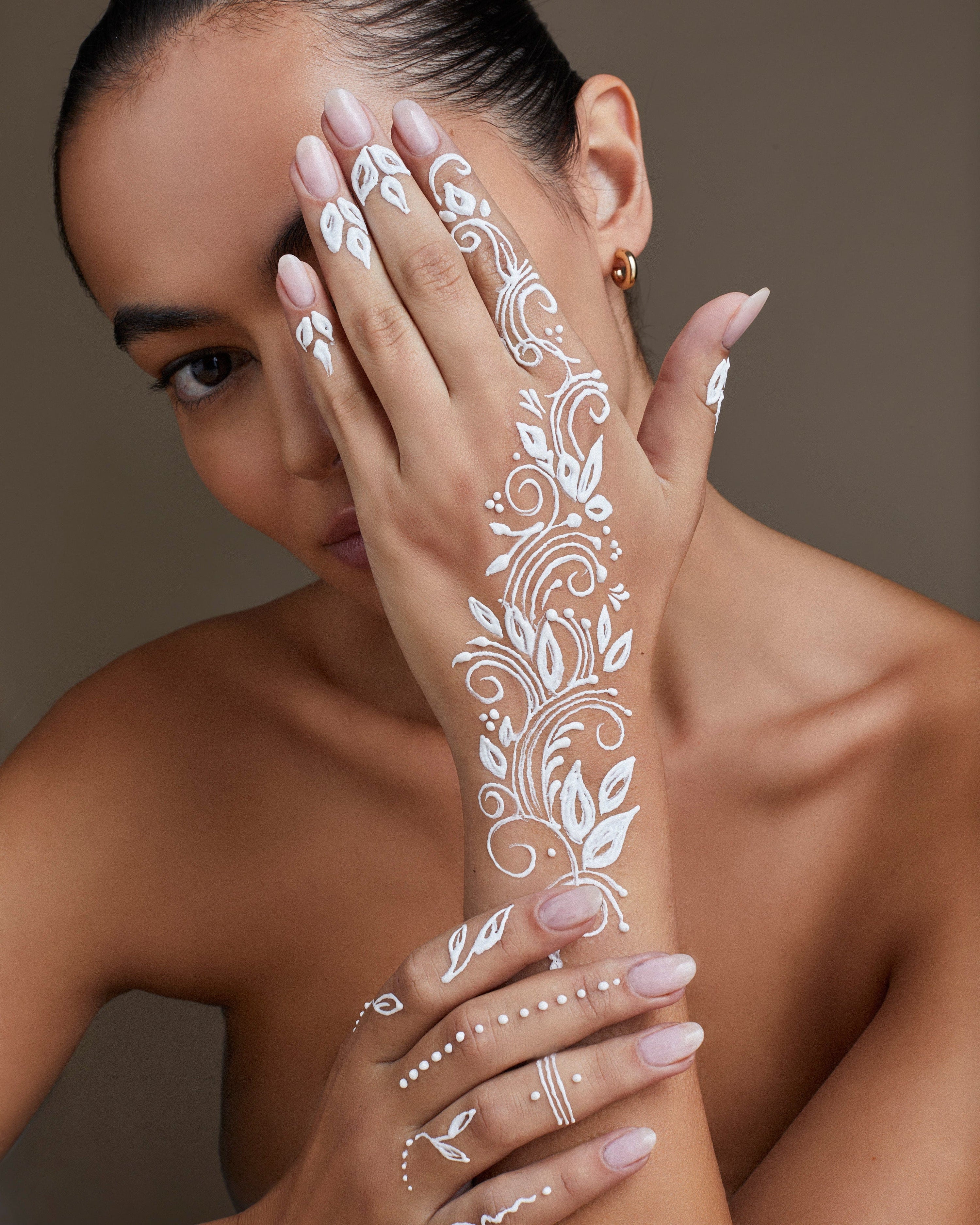 White Henna Cone