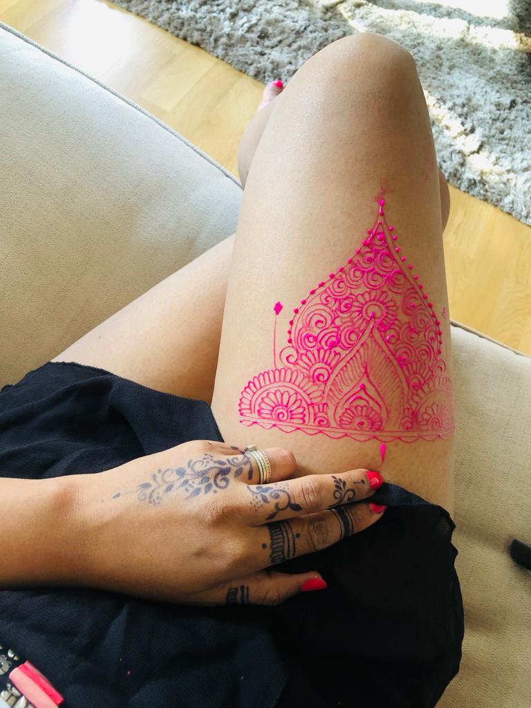 Henna Festival Fashion at Home