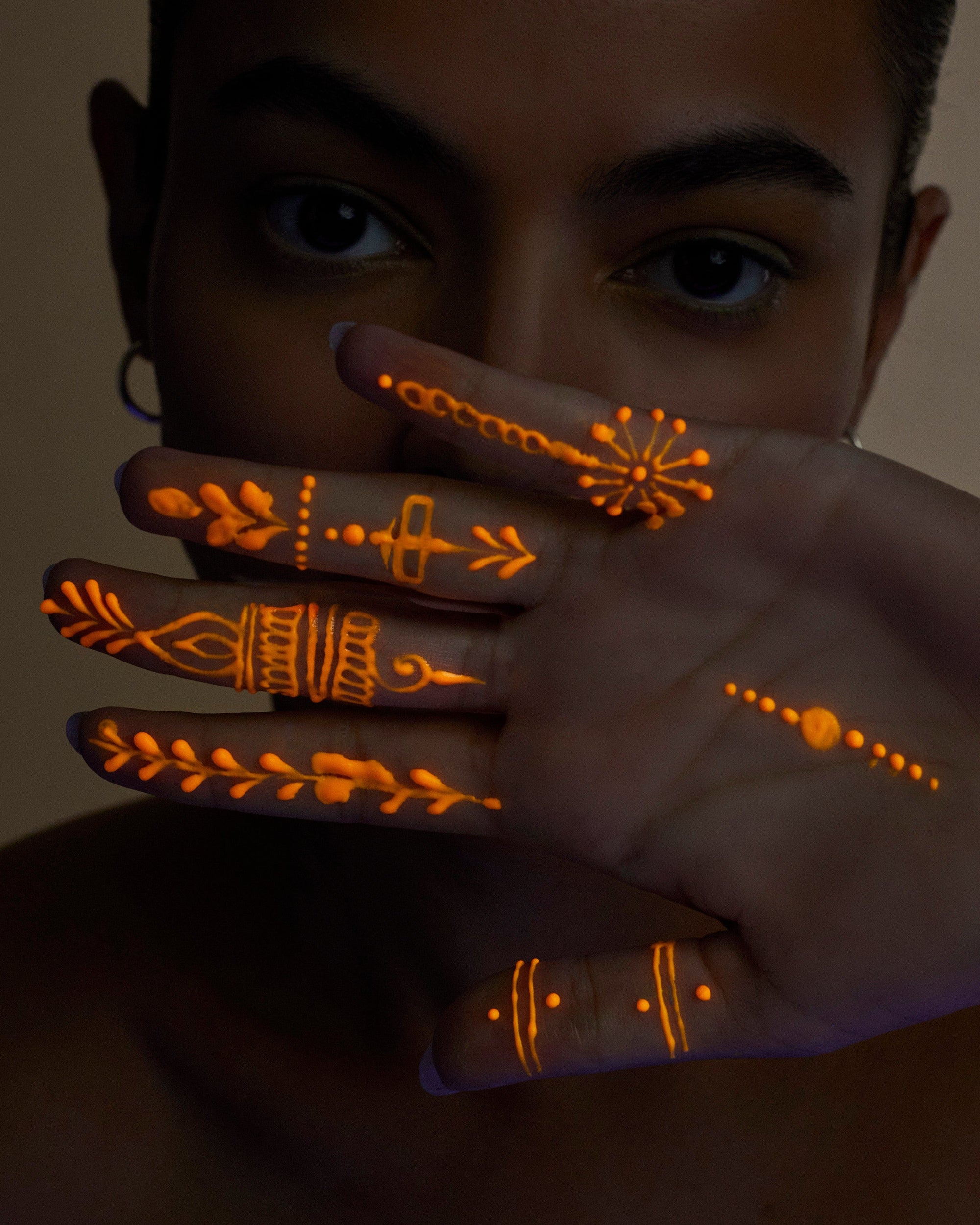 Neon Henna Cones