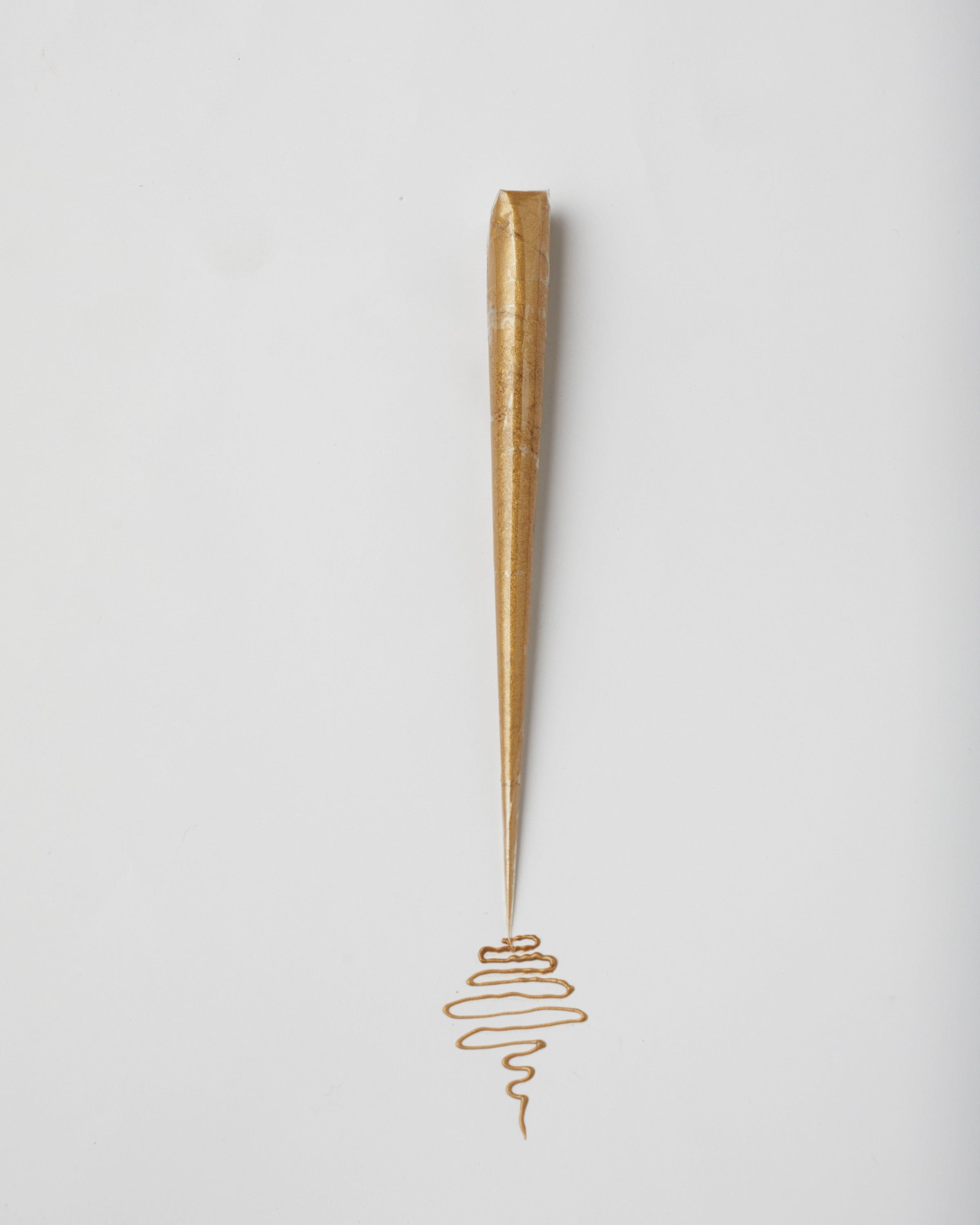 Metallic Gold Henna Gel Cone