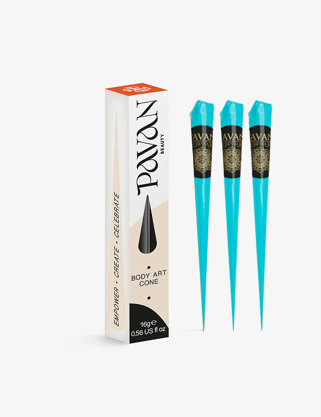 Neon Henna Cones
