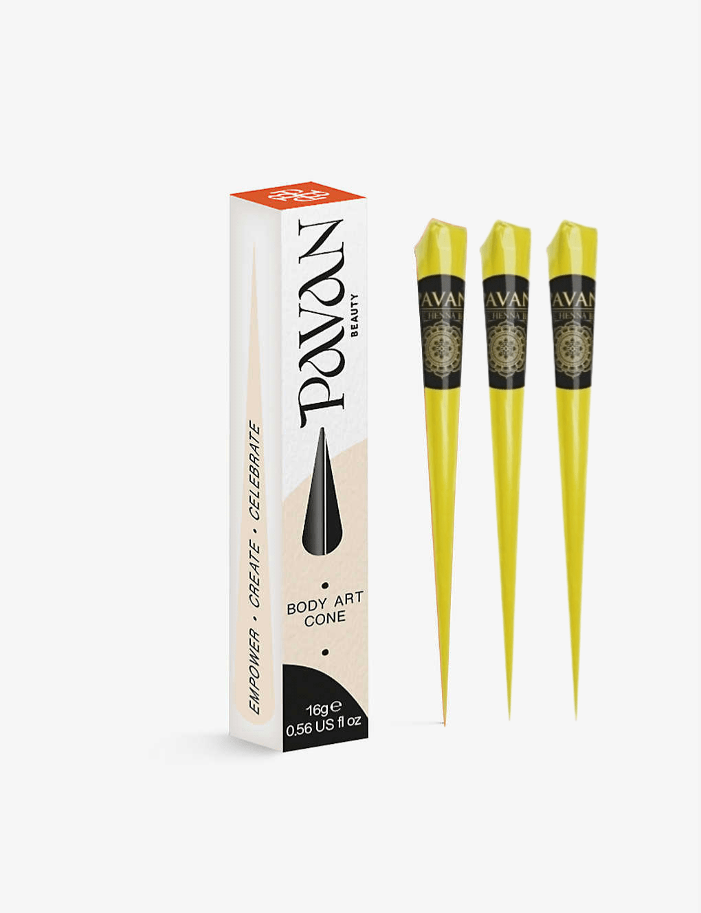 Neon Henna Cones